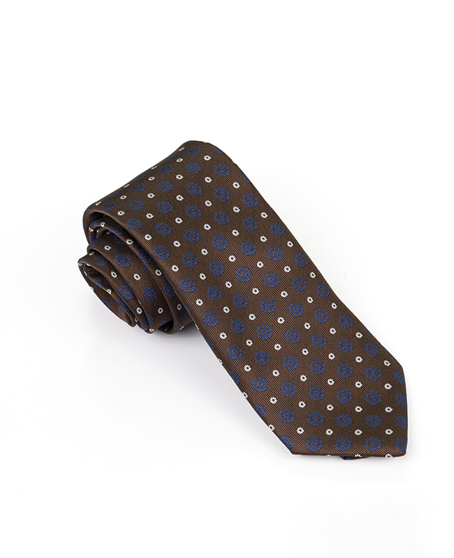 FN-017 Direct paiisley design 100% Handmade Silk Tie