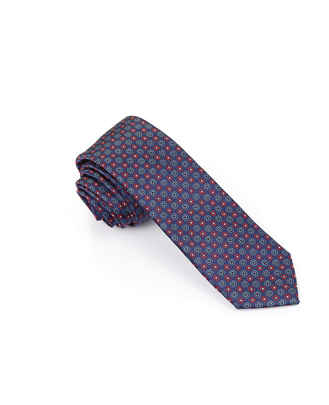 FN-024 Direct paiisley design 100% Handmade Silk Tie