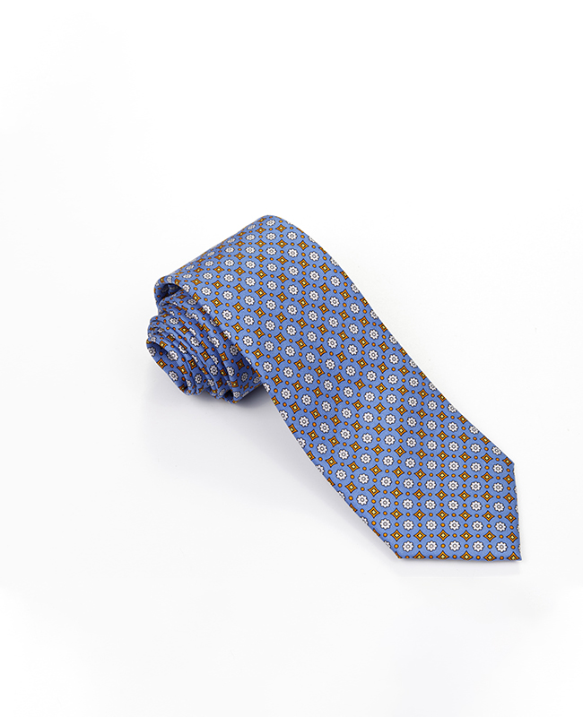 FN-038 Direct paiisley design 100% Handmade Silk Tie