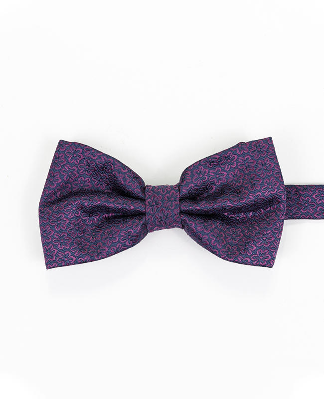 FN-052 Hot selling custom woven design solid Silk fabric Bow Tie