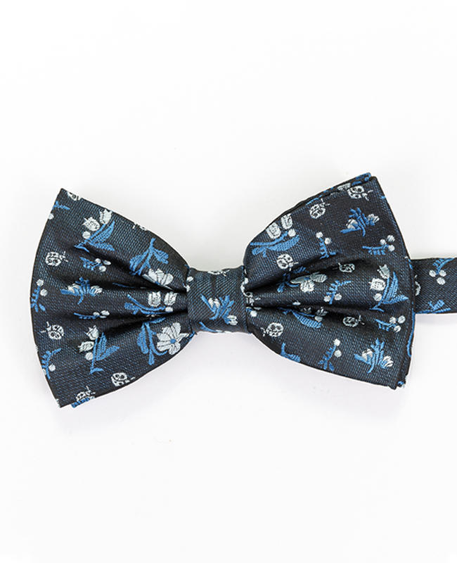 FN-059 Hot selling custom woven design solid Silk fabric Bow Tie