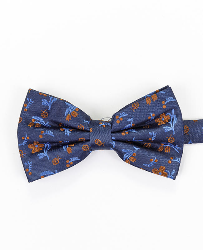 FN-063 Hot selling custom woven design solid Silk fabric Bow Tie